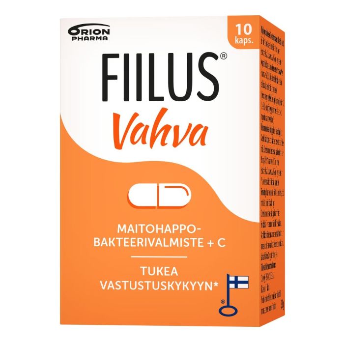 Fiilus Vahva 10 kaps - Rotuaarin apteekki                            