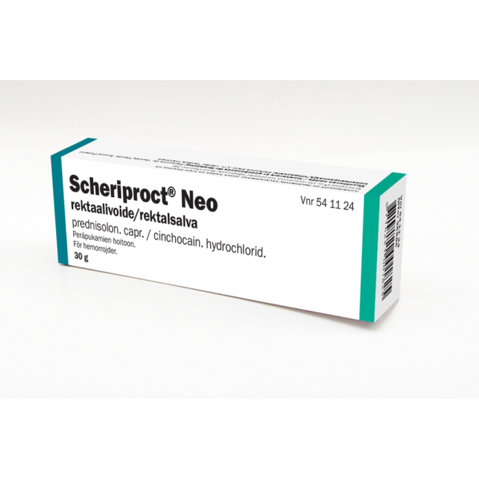 SCHERIPROCT NEO rektaalivoide 1,9/5 mg/g 30 g kuva 2