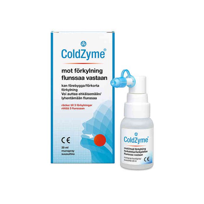 ColdZyme Flunssa vastaan suusuihke 20 ml