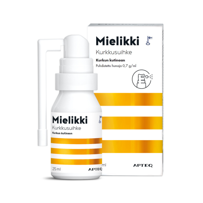 Apteq Mielikki Kurkkusuihke 25 ml