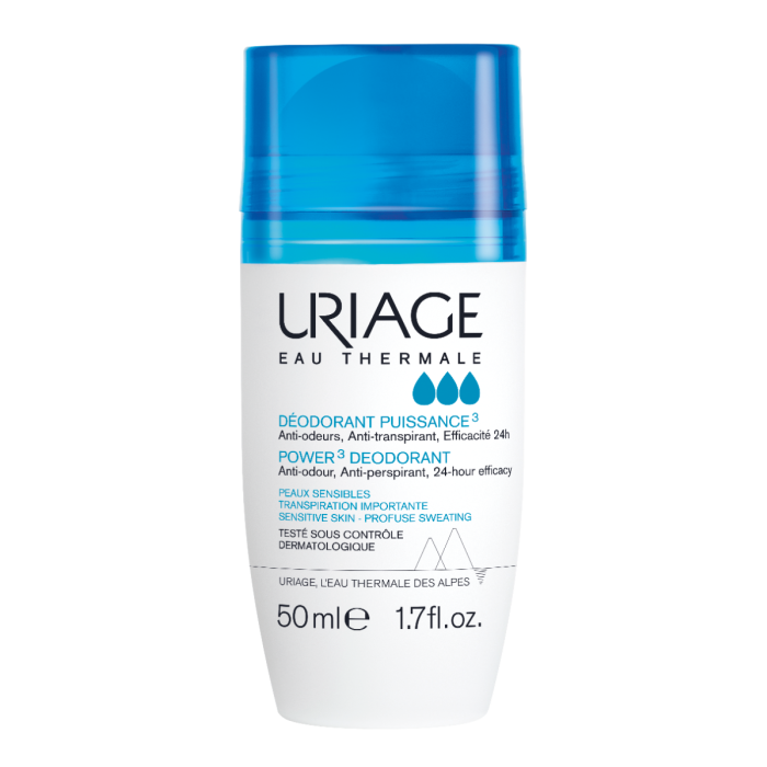 Uriage Power3 Deodorant Roll-on 50 ml - Rotuaarin verkkoapteekki