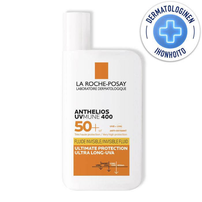 LRP ANTHELIOS UVMUNE Ultra Light SPF50+ aurinkosuojaemulsio 50 ml kuva 3