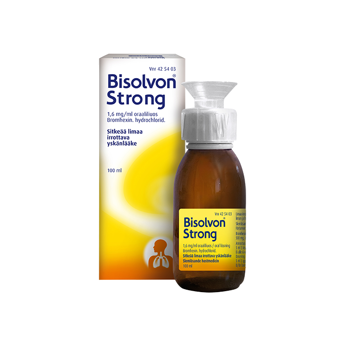 Bisolvon Strong 100 ml - Rotuaarin apteekki                            