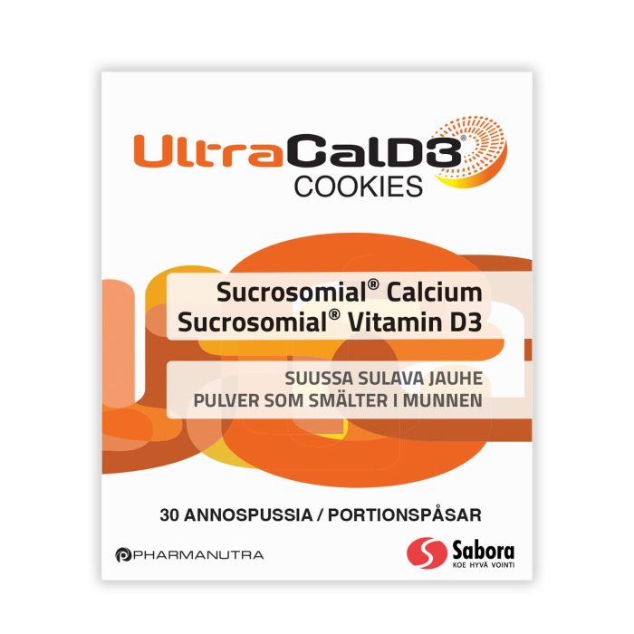 UltraCal D3 Cookies annospussi 30 kpl kuva 2