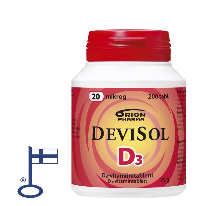 DEVISOL 20 MIKROG 200 TABL