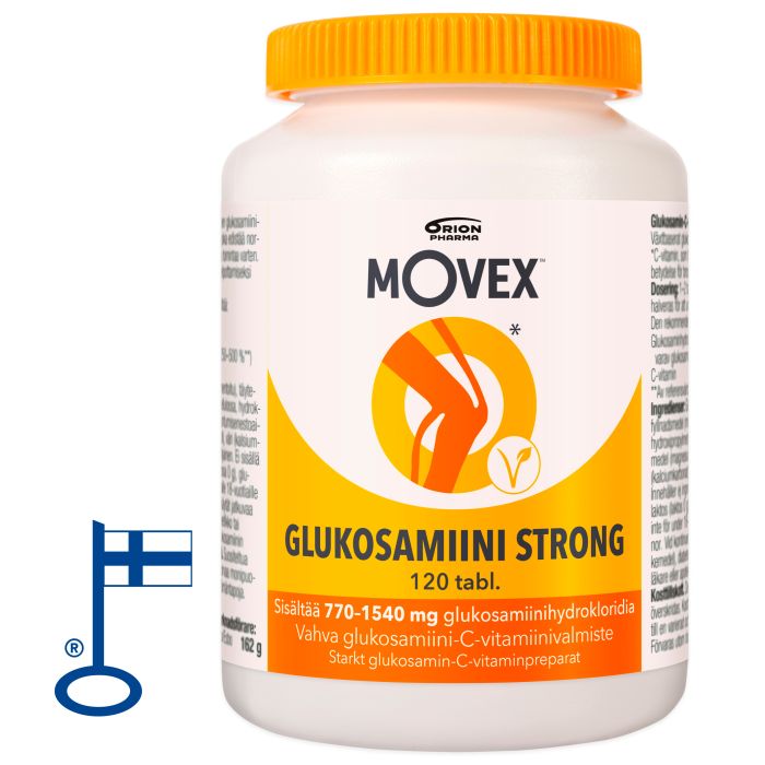 Movex Glukosamiini Strong 120 tabl - Rotuaarin apteekki
                            