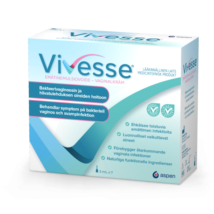 Vivesse emätinvoide 7x5 ml