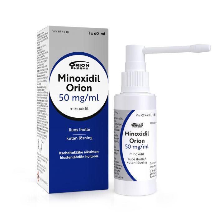 MINOXIDIL ORION liuos iholle 50 mg/ml 60 ml