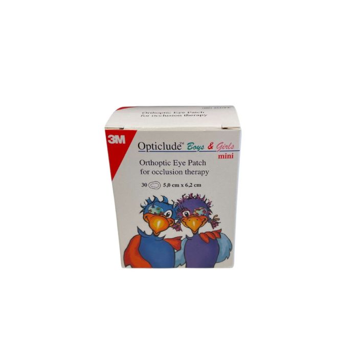 3M Opticlude silmälappu Boys&Girls Mini kuvioitu 5x6cm 30 kpl - Rotuaarin apteekki                            