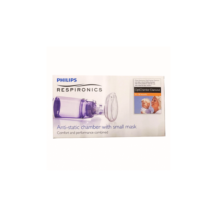 Philips OptiChamber Diamond maskilla S -koko 1 kpl