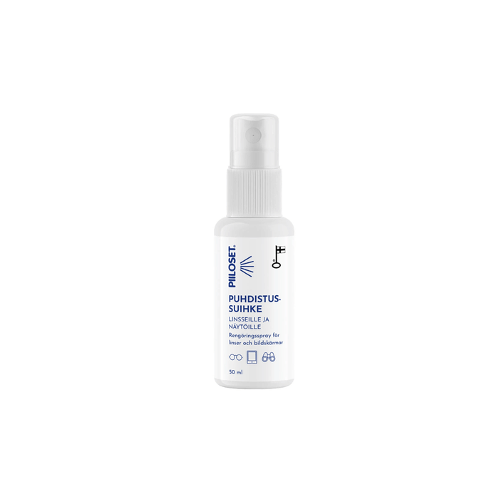 Piiloset puhdistussuihke linsseille 50 ml