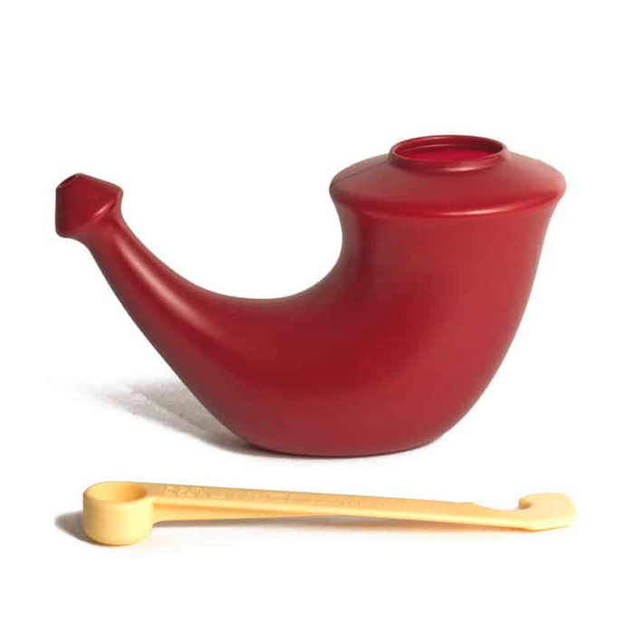 Sarvikuono nenänhuuhtelukannu punainen - Rotuaarin verkkoapteekki                           