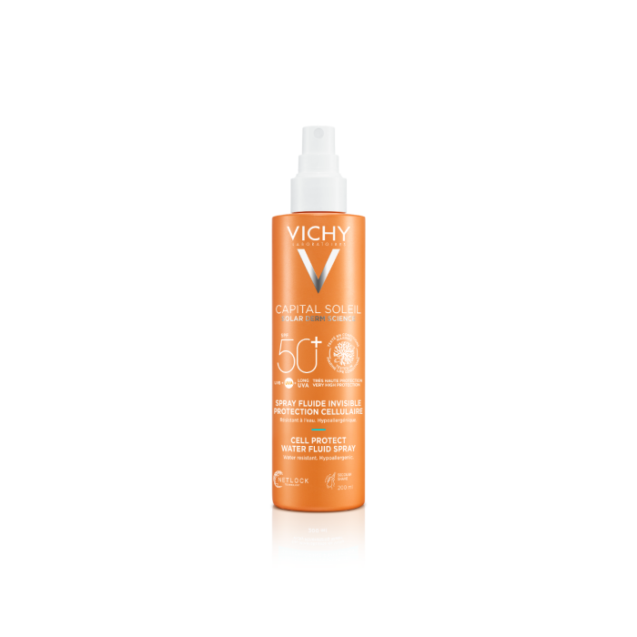 VICHY CS CELL PROTECT SPF50+ aurinkosuojasuihke 200 ML - Rotuaarin verkkoapteekki                           