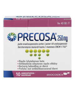 PRECOSA jauhe oraalisuspensiota varten 250 mg 10 kpl
