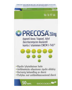 PRECOSA kapseli, kova 250 mg 50 kpl