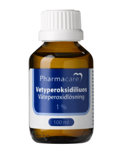 Pharmacare Vetyperoksidiliuos 1% 100 ml