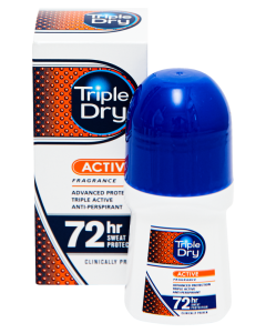 Triple Dry Mens Active Fragran Roll-On 50 ml
