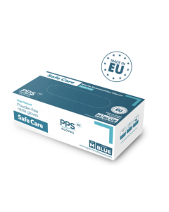 Safe Care Nitriilikäsine puuteriton sininen koko M 100 kpl