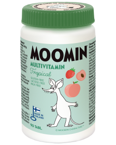 Moomin Multivitamin tropical 90 tablettia