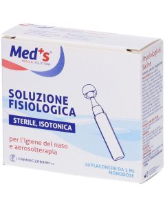 MEDS Fysiologinen suolaliuos NaCL 0,9 % 10 x 2 ml