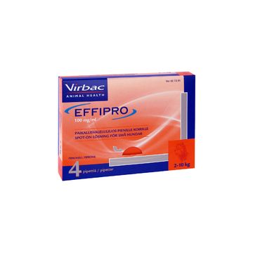 EFFIPRO paikallisvaleluliuos 100 mg/ml Pipetti 4 x 0.67 ml