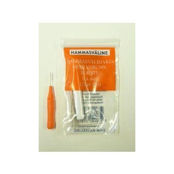 DOFT HAMMASVÄLIHARJA 0.4 MM ORANSSI 12 KPL