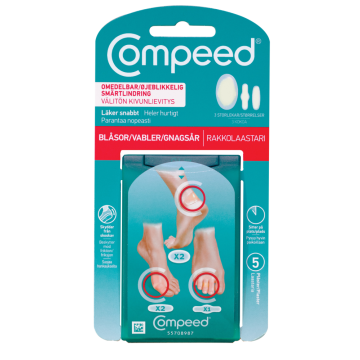 COMPEED MIX-PACK RAKKOLAASTARI (3 KOKOA) 5 KPL