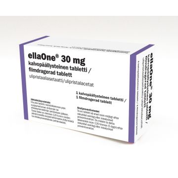 ELLAONE tabletti, kalvopäällysteinen 30 mg 1 fol