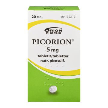 PICORION tabletti 5 mg 20 fol