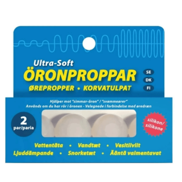 Ultra-soft silikonikorvatulppa 2 PARIA