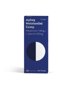 Apteq Melatoniini Comp 1,9 mg 30 tabl