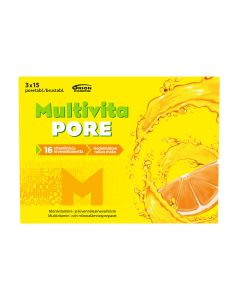 Multivita Pore monivitamiini 45 poretabl