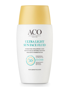 ACO Sun Face Ultra Light Fluid SPF 50+ 40 ml