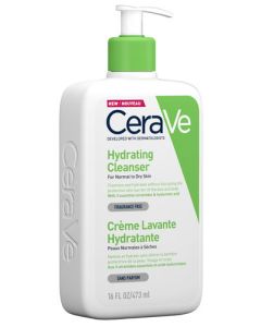 CeraVe Hydrating Cleanser, pumppu 473 ml