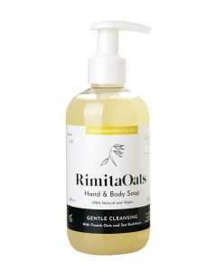RimitaOats Hand & Body Soap sitruunaruoho 250 ml