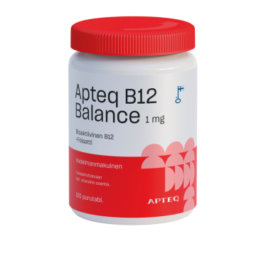Apteq B12 metyylikobalamiini 1000 µg 100 tabl