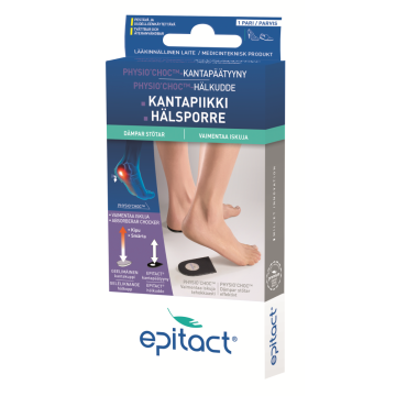 Epitact Physio Choc-kantapäätyyny L 2 kpl