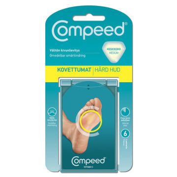 Compeed Känsät ja kovettumat 6 kpl