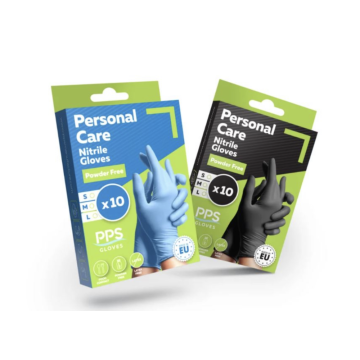 Personal Care Nitriilikäsine puuteriton sininen M 10 kpl