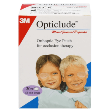 3M Opticlude silmälappu 5 x 6 cm ihonvärinen 20 kpl