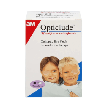 3M Opticlude Maxi 5,7 x 8 cm ihonvärinen 20 kpl