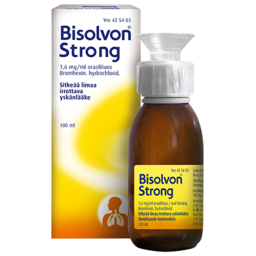 BISOLVON STRONG oraaliliuos 1,6 mg/ml 100 ml