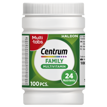 Centrum Family multivitamin 100 tabl