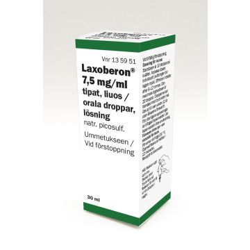 LAXOBERON tipat, liuos 7,5 mg/ml 30 ml