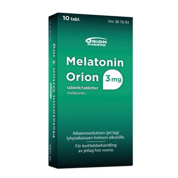 MELATONIN ORION tabletti 3 mg 10 fol