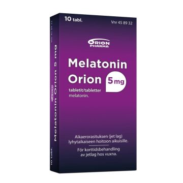 MELATONIN ORION tabletti 5 mg 10 fol