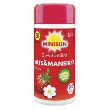 MINISUN 20 MIKROG METSÄMANSIKKA X200 TABL