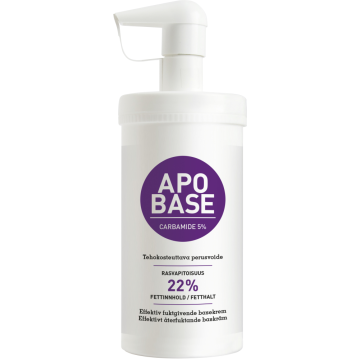 Apobase carbamide 5 % emulsiovoide pumppupullo 440 g