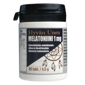 Hyvän unen Melatoniini 1 mg 30 tabl