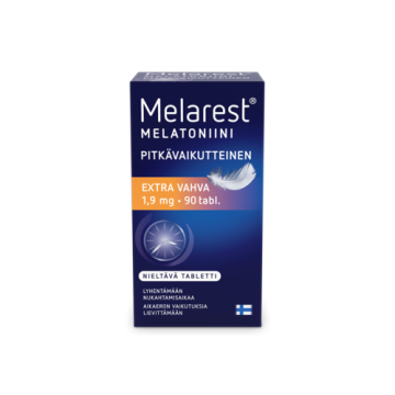 MELAREST MELATONIINI PITKÄVAIKUTTEINEN 1,9 MG 90 TABL